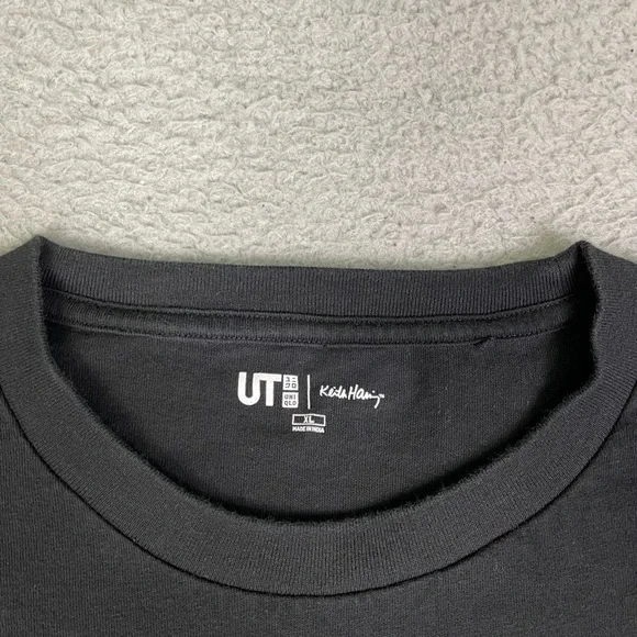 American Vintage Black and White Graphic Tee - Picture 3 of 4